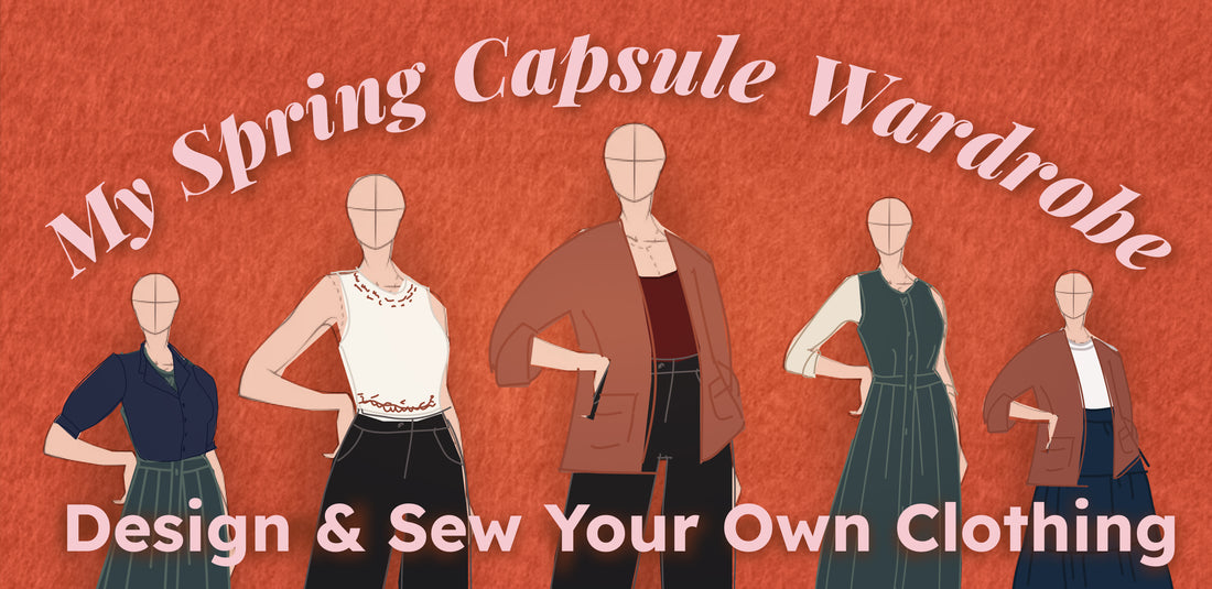 Plan your Capsule wardrobe 2024 | Capsule Plans | Sewing Plans