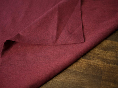 Porto Flannel | Twill Solid: Wine | Fabric | Porto Flannel | Robert Kaufman