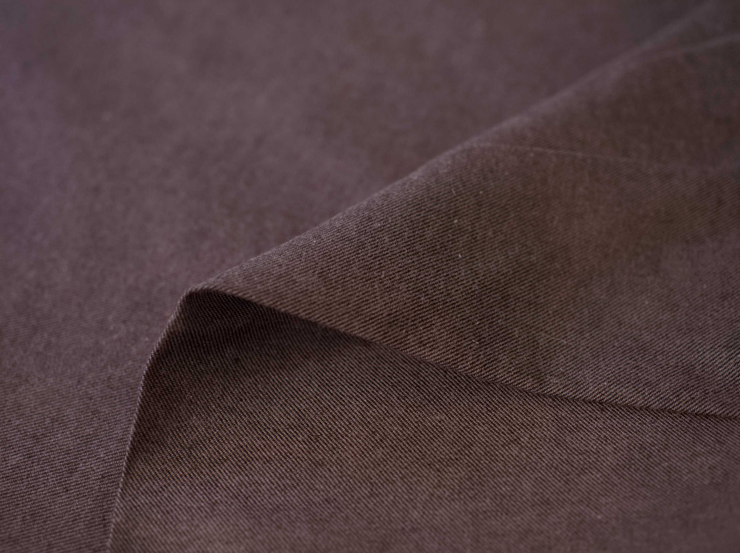 Porto Flannel | Twill Solid: Brown | Fabric | Flannel fabric by the yard | Robert Kaufman