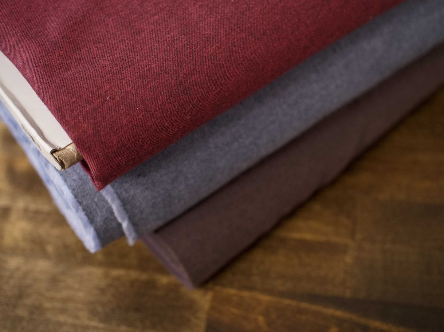 flannel fabric by the yard | Twill Solid: Wine | Fabric | Porto Flannel | Robert Kaufman