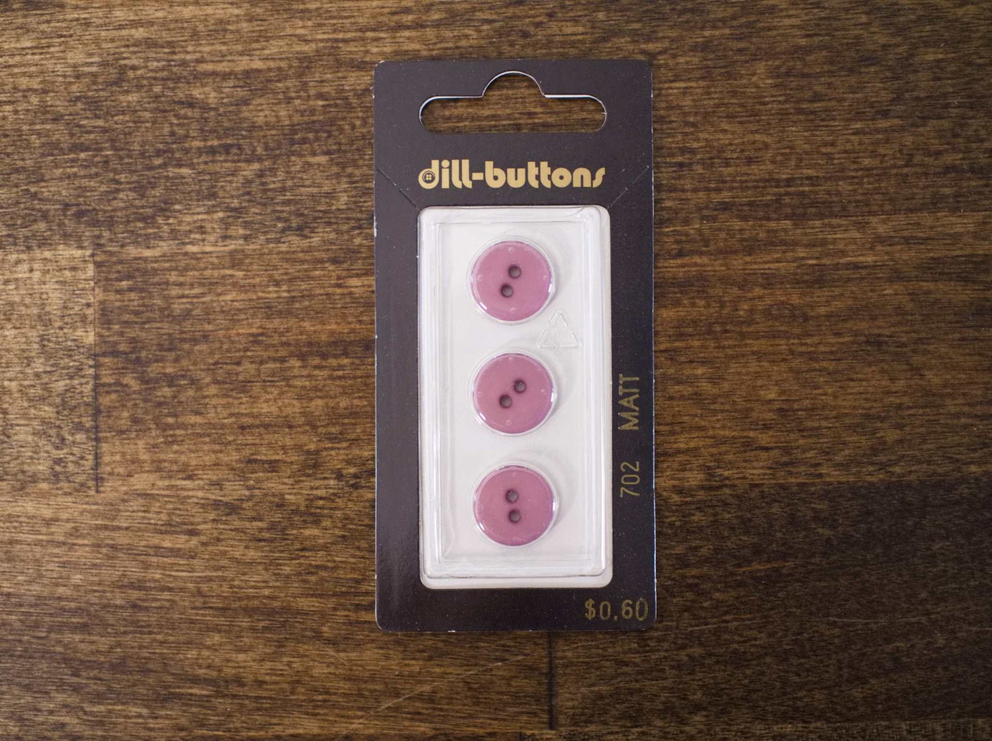 Mauve Buttons | Buttons | 1/2" | 13 mm | Dills Buttons