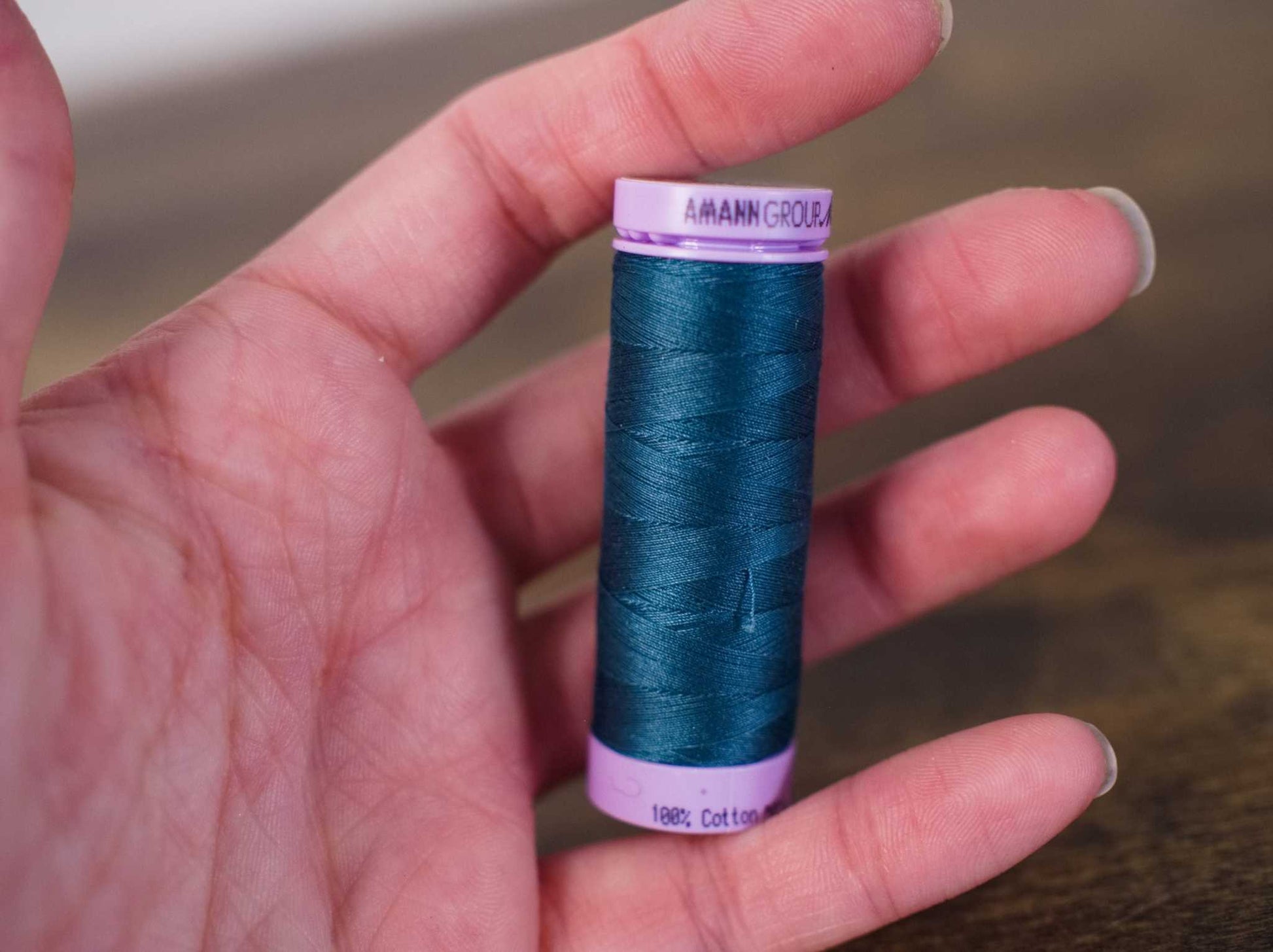 Green Cotton Thread | 0359 Shaded Spruce | Silk Finish 50wt 150m 164yd