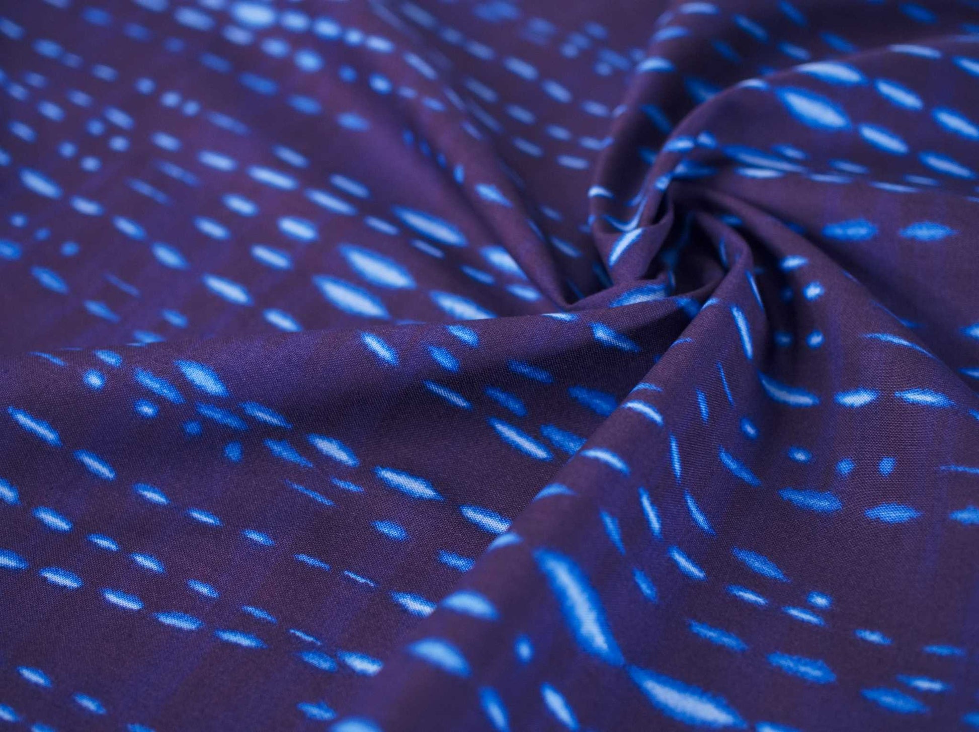 Japan indigo fabric | Indigo Shibori Print | Navy | Kokka Fabric