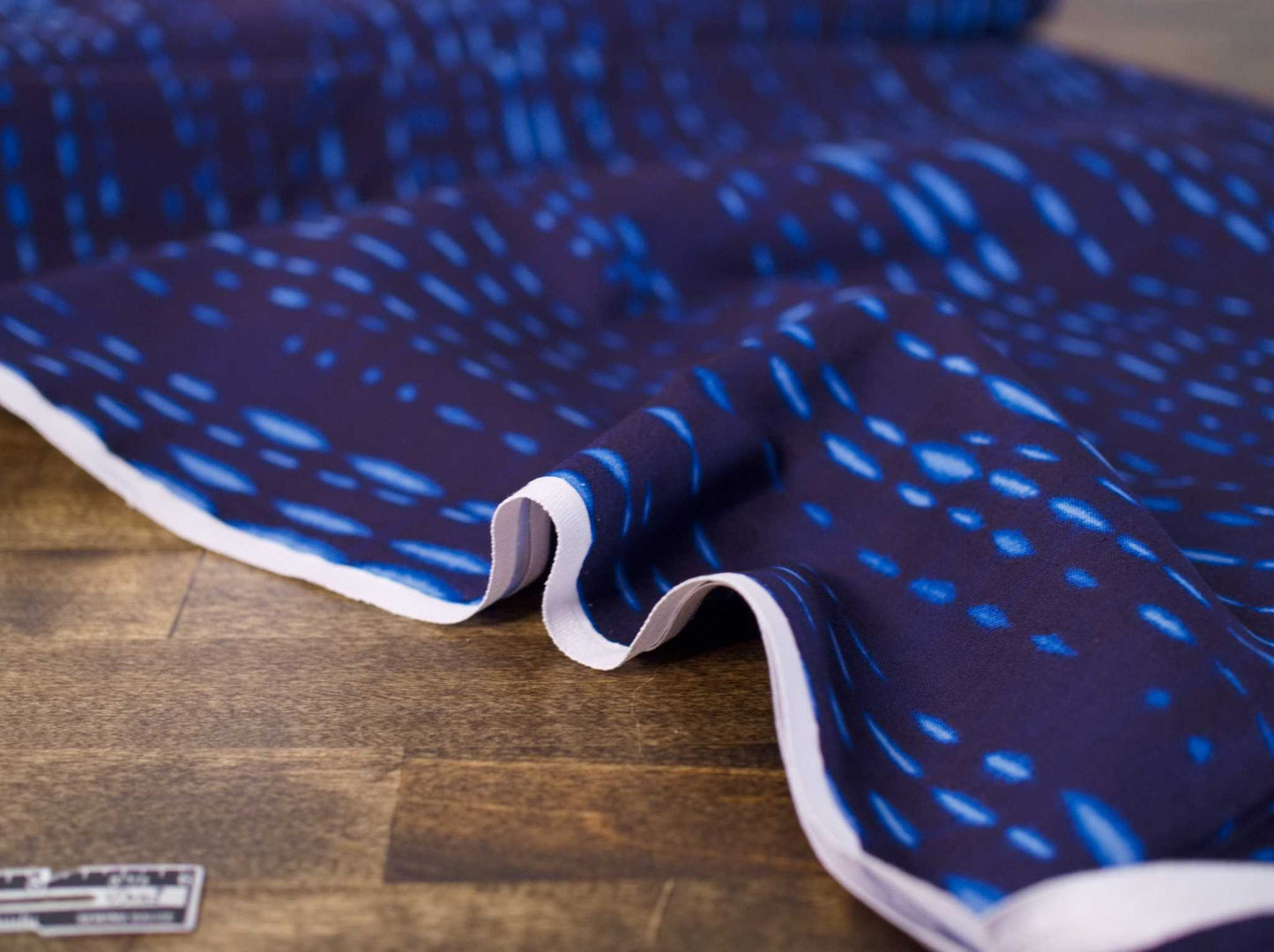 Japan indigo fabric | Indigo Shibori Print | Navy | Kokka Fabric