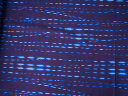 Japan indigo fabric | Indigo Shibori Print | Navy | Kokka Fabric