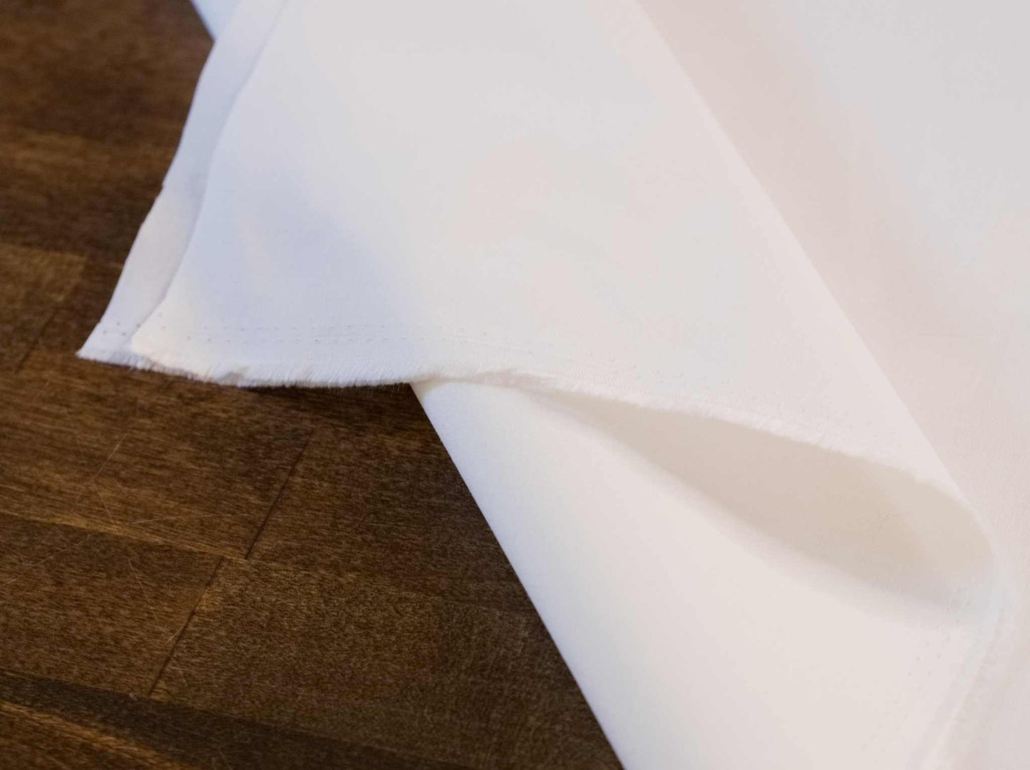 Natural White | Undyed | 100% Organic Cotton Fabric