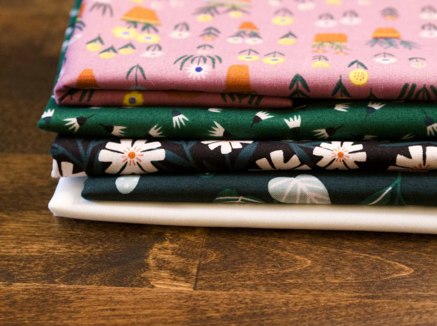 Plant Queen Quilt Bundle | 100% Organic Cotton | 1/2 Yard Cuts