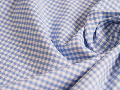 Periwinkle Carolina Gingham Fabric  | 100% Cotton Fabric